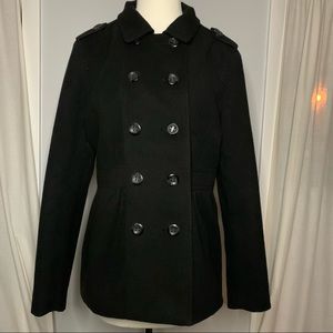 H&M Wool Blend Peacoat